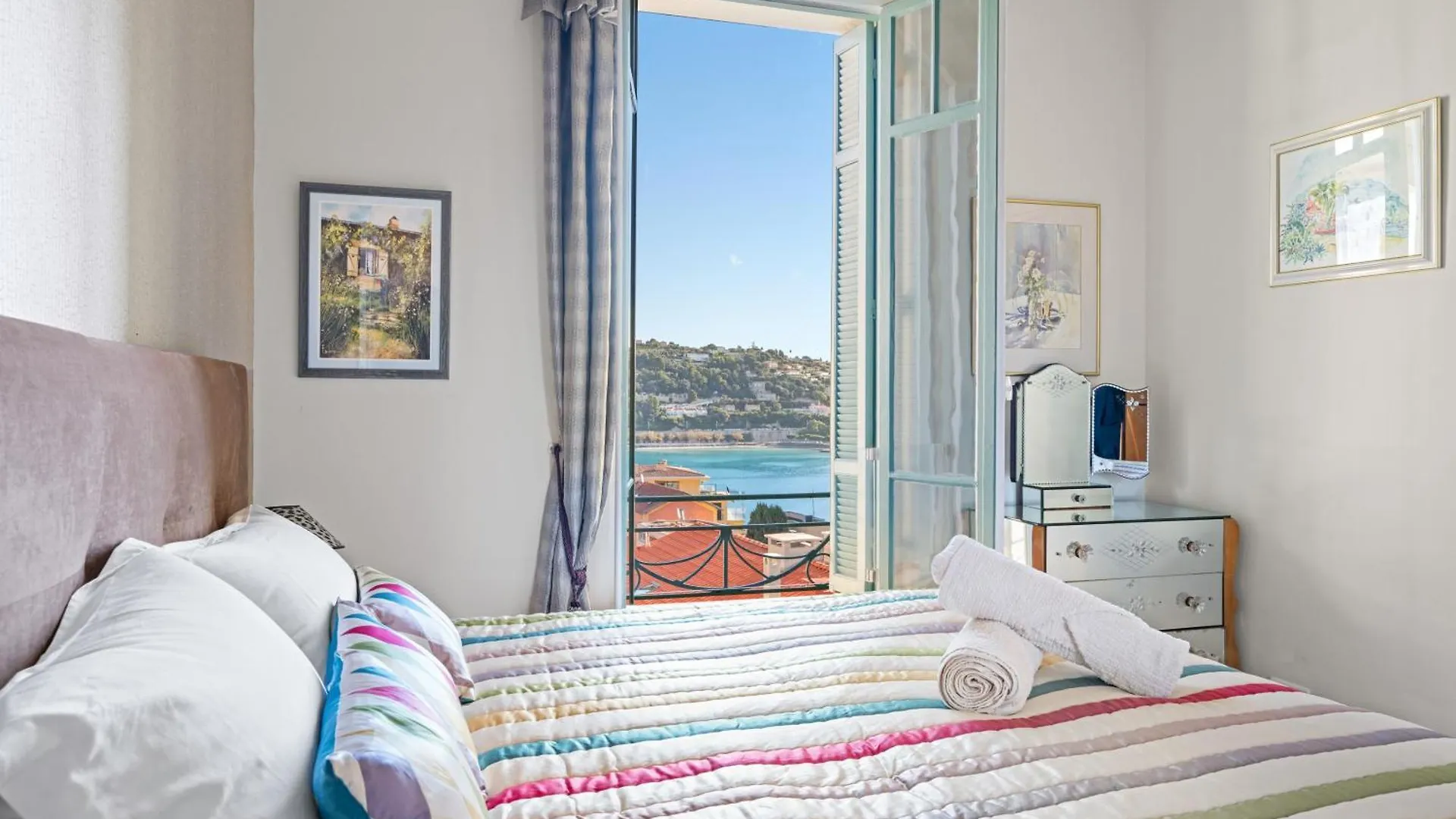 Apartment Appartement D Exception, Spacieux Et Lumineux, Avec Balcon Et Vue Mer Villefranche-sur-Mer